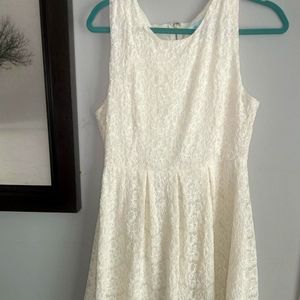 White Lace Dress